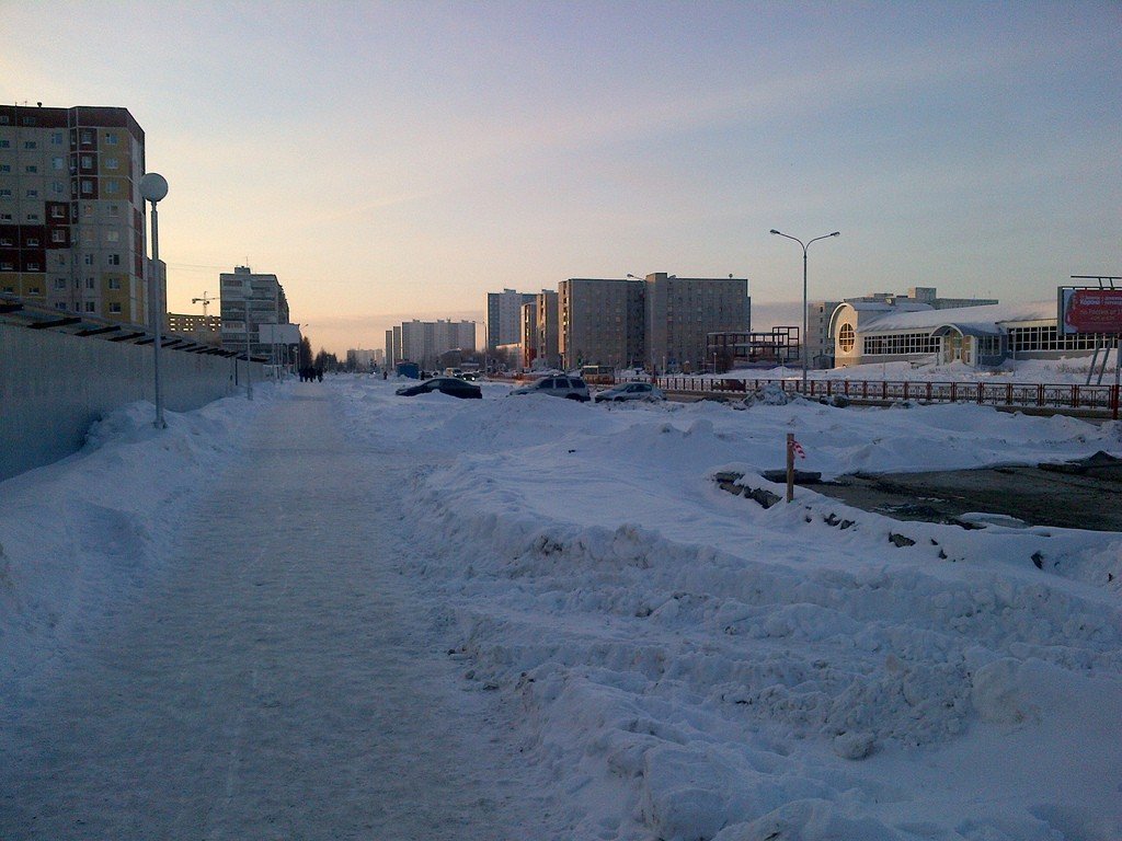 Зима Нижневартовск Фото