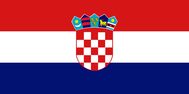 Флаг Хорватии
