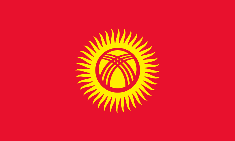 Флаг Киргизии