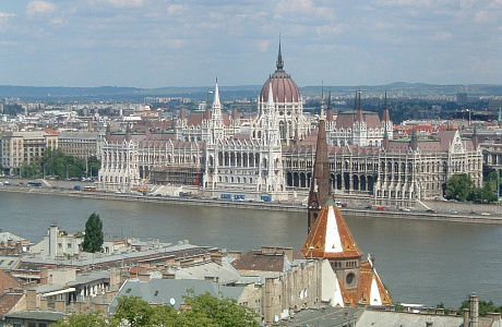 Здание венгерского парламента