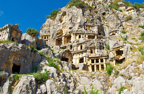 Ликийские гробницы Миры