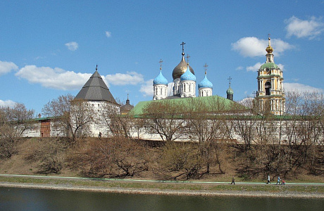 Новоспасский монастырь

	
