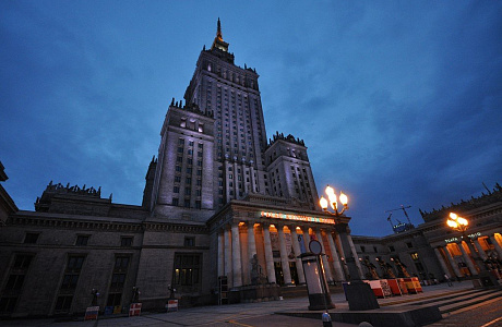 Дворец культуры и науки в Варшаве