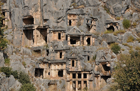 Ликийские гробницы Миры