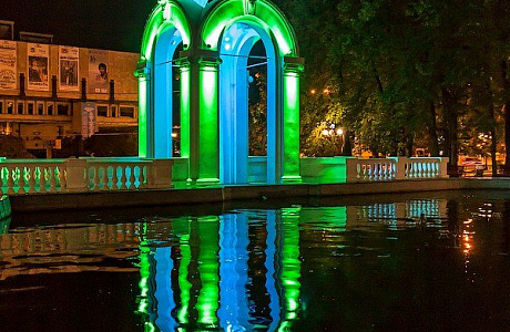 Фонтан Зеркальная струя