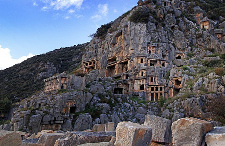Ликийские гробницы Миры