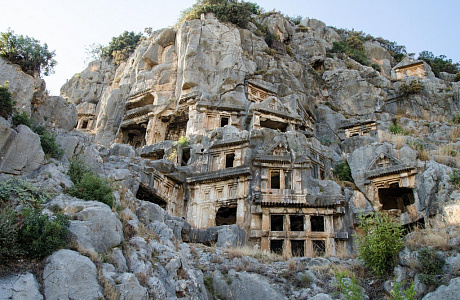Ликийские гробницы Миры