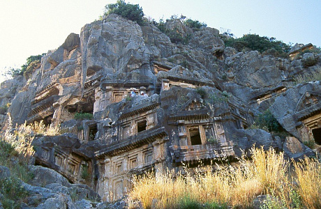 Ликийские гробницы Миры