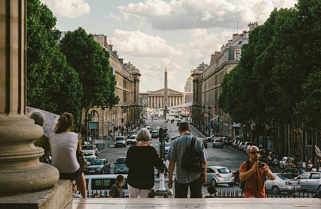 Площадь Согласия в Париже
