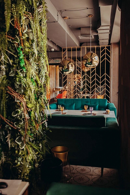 Интерьер ресторана Wood Rest