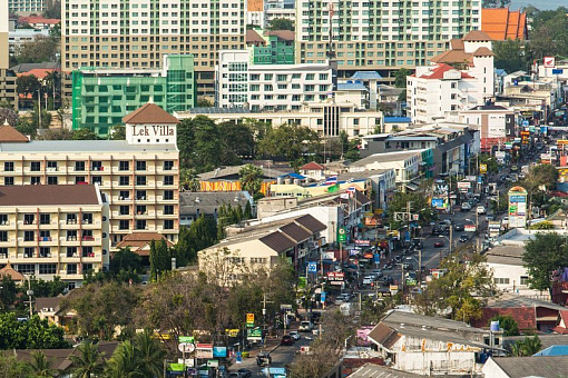 Крыши Паттайи