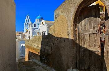 На древних улочках Пиргоса