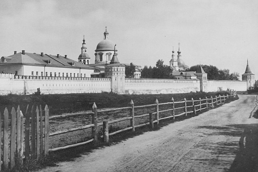 Данилов монастырь на фотографии конца XIX века