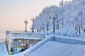 Хабаровск зимой