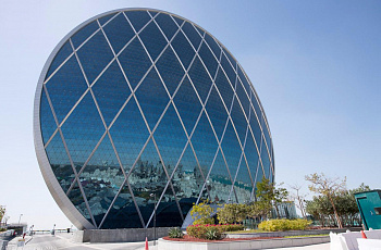 Круглый небоскреб AlDar в Абу-Даби