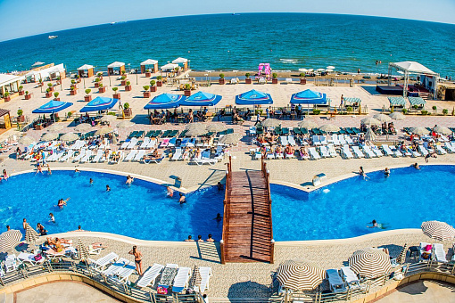 Пляж отеля Aysberq Resort