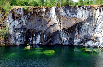 Мраморный каньон Рускеала, Карелия