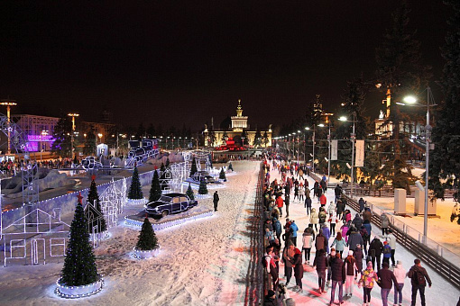 Каток на ВДНХ