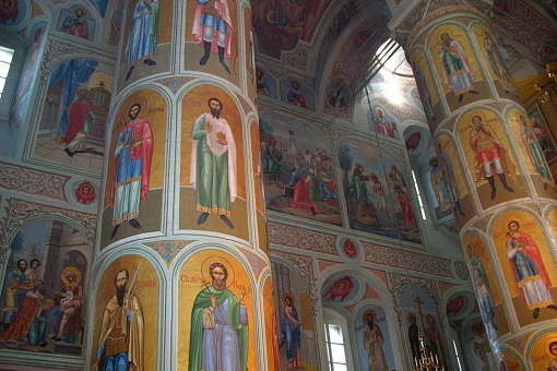 Фрески в Успенском соборе