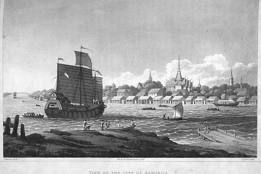 Бангкок 1822 год