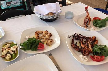 Морепродукты в Kortan Restaurant