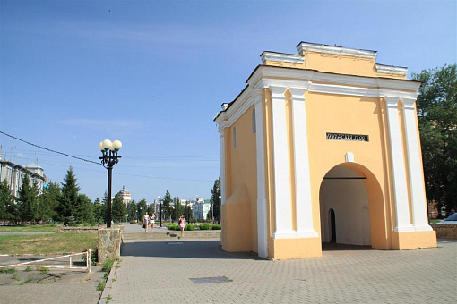 Тарские ворота в Омске