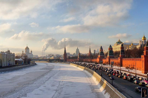 Москва-река зимой
