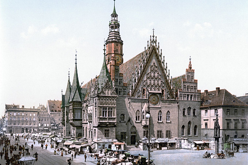 Старая ратуша , 1900 г.