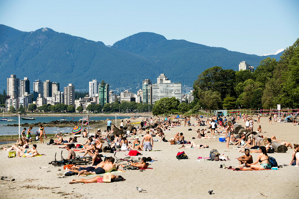 Пляж Kitsilano Beach