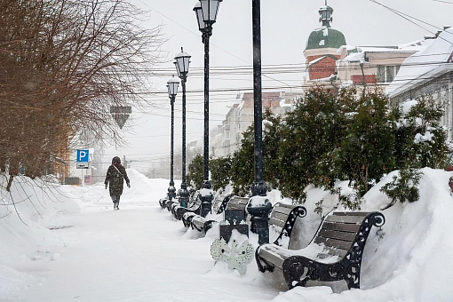 Томск зимой
