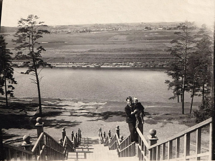 Парк Фили в 1950 году
