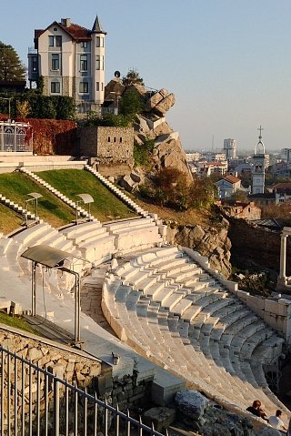 Римский амфитеатр в Пловдиве
