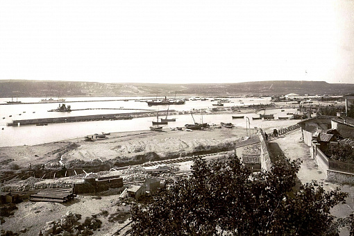 Порт Варны в 1960-х