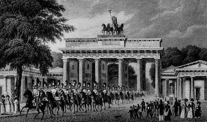 Бранденбургские ворота. 1832 год