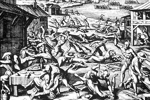 Индийская резня поселения Джеймстаун в 1622 году
