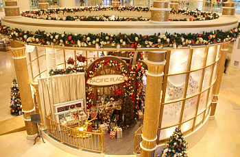 Рождество в Pacific Place