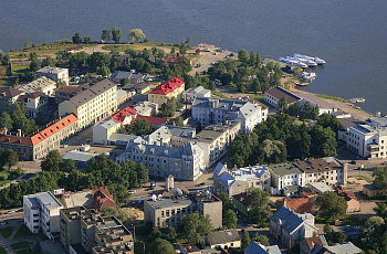 Сортавала с высоты