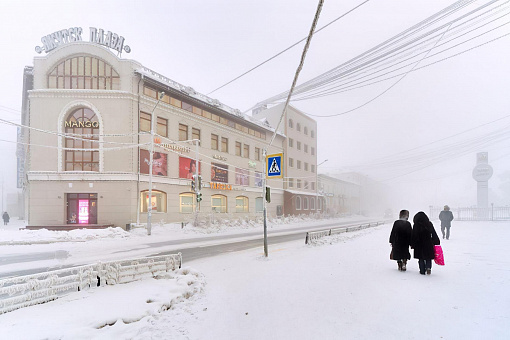 Якутск зимой
