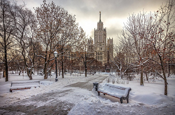 Москва зимой