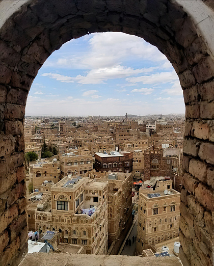 Вид из отеля Burj Al Salam