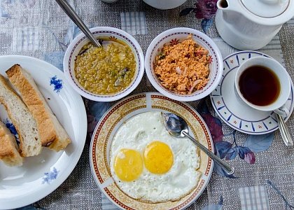Завтрак на Шри-Ланке