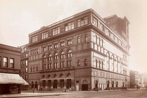 Карнеги-холл в 1895 году