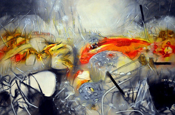 Circle of Wheat (Круг пшеницы), Роберто Себастьян Матта, 1953 г.