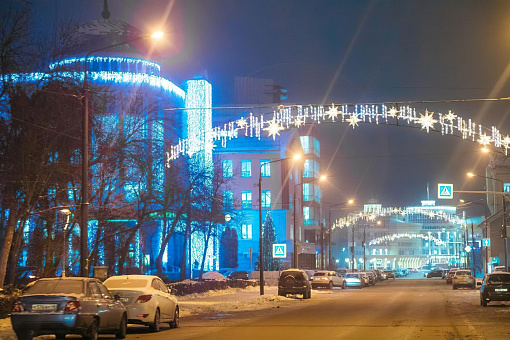 Липецк зимой