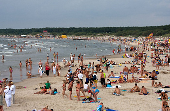 Пляж в Паланге