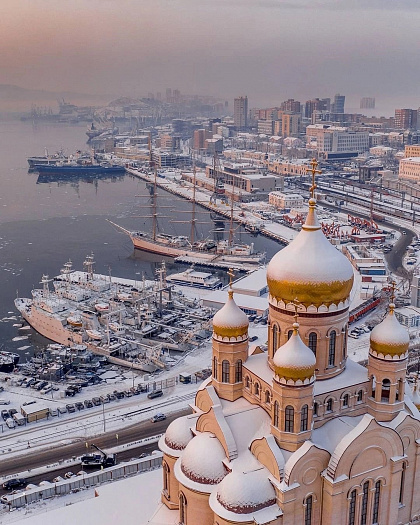 Владивосток зимой