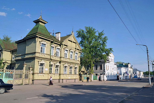 Улица Симановского в Костроме