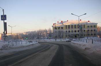 Зима в Североморске