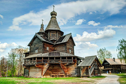 Церковь Рождества Богородицы 1539 года из села Передки Боровичского района