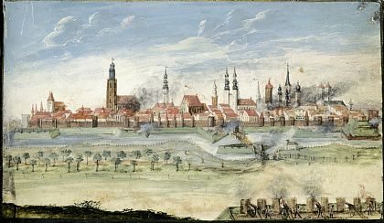Битва при Бреслау во время Семилетней войны ( Третья Силезская война 1756–1763 гг.)